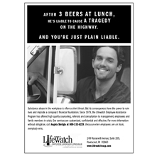 Ad for workplace counseling program